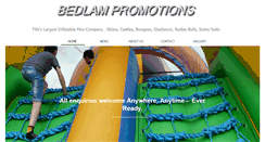 Desktop Screenshot of bedlampromotions.co.uk